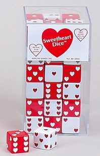 Dice with Hearts
